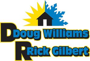Doug Williams/Rick Gilbert Plumbing Heating Logo